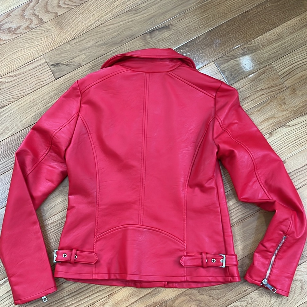 Red Moto Jacket - Picture 10 of 10